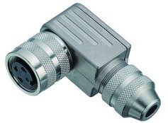 Female angled connectors