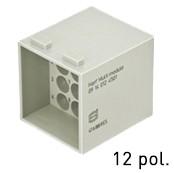 Han® Multi Module 12-polig (=2er Modul) DIN 41626