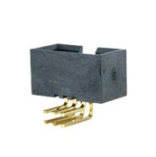Male multipoint connectors Low Cost angled
