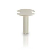 Round extension plungers, 10 mm, LED recess
