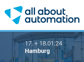 Bild zeigt Logo der Messe all about automation