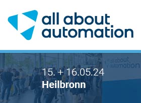 Bild zeigt das Logo der all about automation in Heilbronn