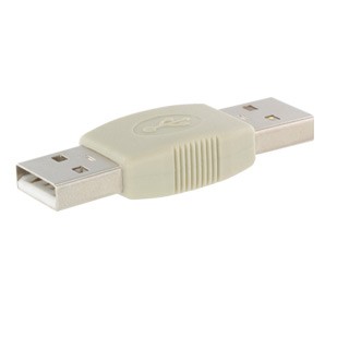 EVG USB 2.0 ADAPTER GRAU A/A STECKER/STECKER
