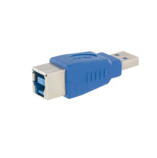EVG USB 3.0 ADAPTER BLAU A/B STECKER/BUCHSE