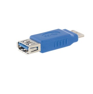 EVG USB 3.0 ADAPTER BLAU MICRO-B/A STECKER/BUCHSE