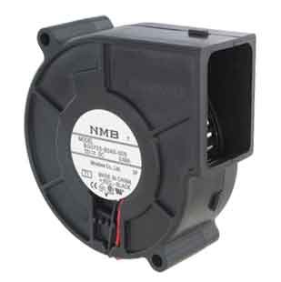 NMB 12V DC-Blower 76x76x30 with 435mm stranded wire