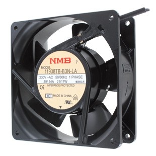 NMB 230V AC-FAN 119x119x38 168 m³/h IP55 FULL METAL
