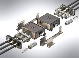 HARTING: Han® 16 HPR EasyCon - robust connectors for miniaturisation in the rail sector